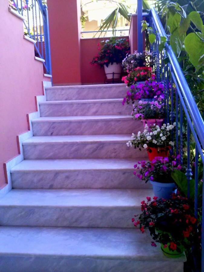 Hotel Αλκυονη Διαμερισματα Paralia Vrachou Exterior foto