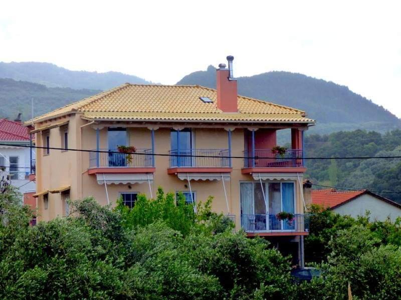 Hotel Αλκυονη Διαμερισματα Paralia Vrachou Exterior foto